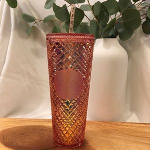 Starbucks Rose Gold Tumbler